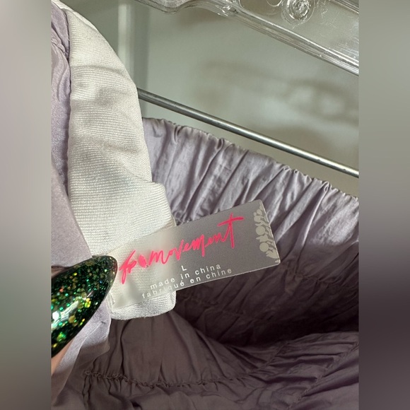 Free People Movement The Way Home Shorts, Lilac, Large - Picture 5 of 7